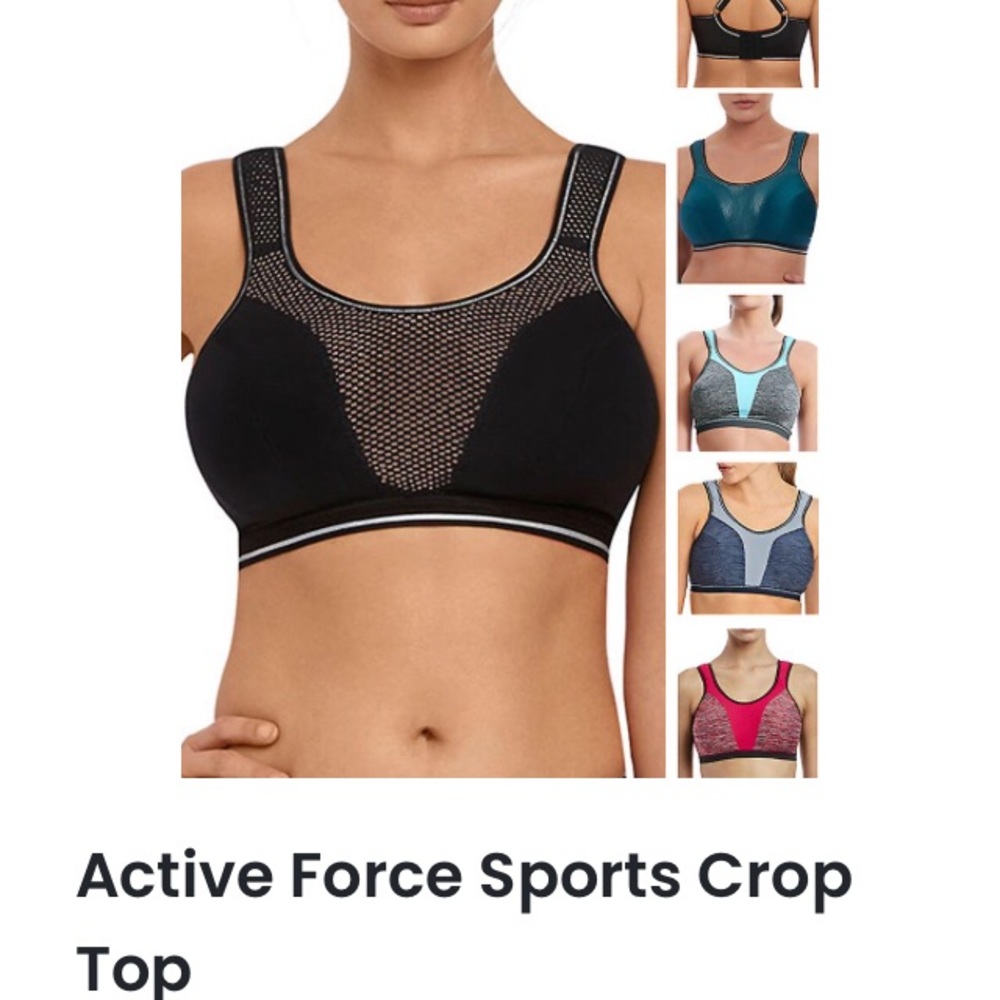 Freya Active Force Crop Top Soft Cup 38DDD